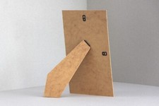 Puntone posteriore in MDF 6x8" ricambio per cornice portafoto con gamba estesa