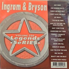 228 INGRAM PEABO BRYSON UK LEGENDS KARAOKE CDG LOT VA