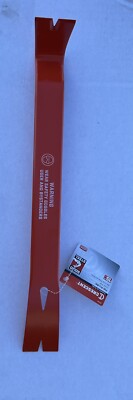 Crescent 15 Inch Flat Pry Bar Curved Head New Heavy-Duty Tool