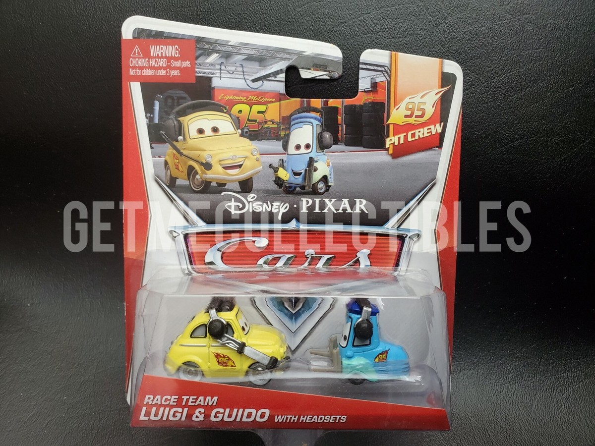 TEAM 95 LUIGI GUIDO ルイジ　グイド カーズ ミニカー DISNEY PIXAR CARS BRAND NEW TEAM 95 LUIGI & GUIDO FAN