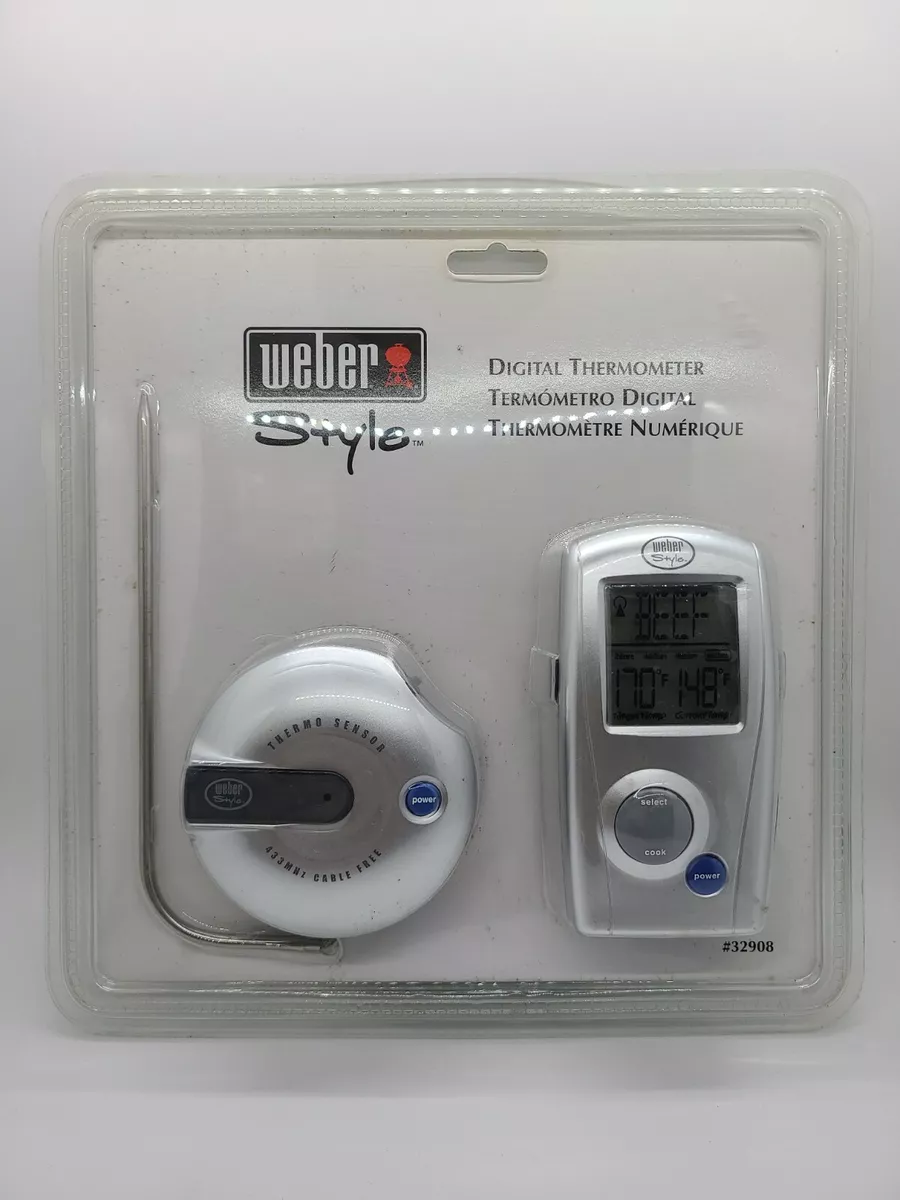 Weber - Digital thermometer - for barbeque grill