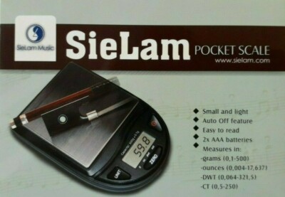 SieLam Mini Digitale Taschen-/Schreibtischwaage - 0,1 - 500 Gramm - Neu & Verpackt