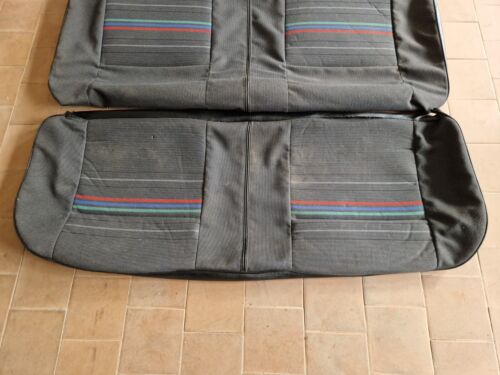 VW GOLF MK2 GTi 8V 16V G60 RAINBOW REAR SEAT BENCH FABRIC MATERIAL CLOTH - Picture 2 of 12