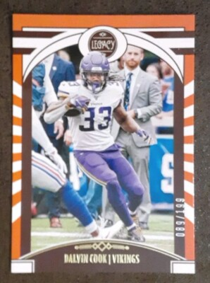 #ad DALVIN COOK 2020 Panini Legacy #69 Orange SP 199 Minnesota Vikings $2.98