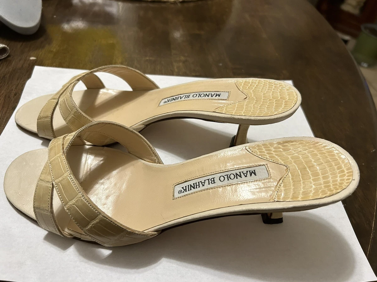 Manolo blahnik cheap mule