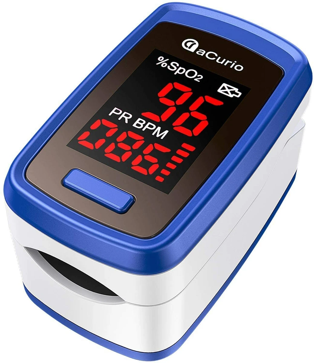 FDA CE ISO Approved Finger Pulse Oximeter Blood Oxygen Heart Saturation Monitor