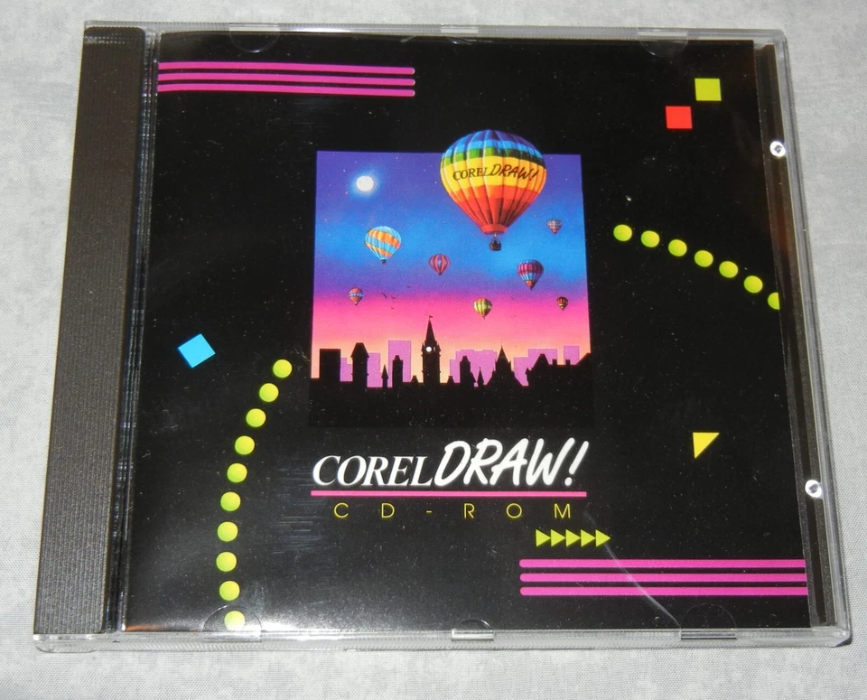 Corel DRAW! 3.0 Graphics Software CD 3.5 Box New in Box Complete Academic NOS - Image 3 of 4