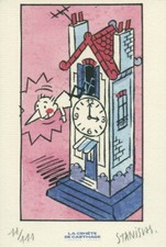 STANISLAS LE SAVANT FOU EX LIBRIS 111 ex. n°tés/signés pour l'édition de 2002