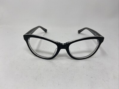 MAUI JIM CANNA MJ 769-02K BLACK CLEAR 54-18-135 SUNGLASSES FRAME ONLY !673