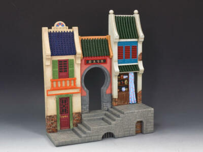 KING & COUNTRY THE STREETS OF OLD HONG KONG HK218 MOON GATE ROW MIB