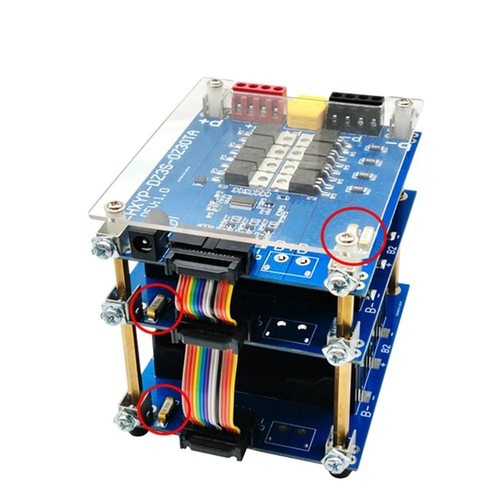Supporto batteria da parete alimentazione 3S 12 V 3S 30A BMS 3S1P 3S2P 18650 confezione batteria # - Foto 8 di 12