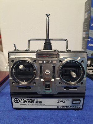 Used Tower Hobbies 4FM System3000 Transmitter. 