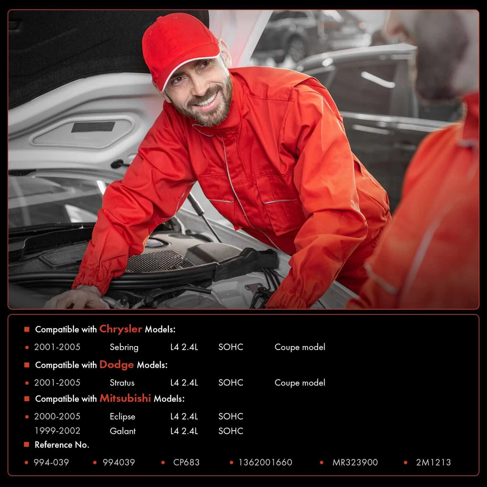 Válvula de purga de bote de vapor para Chrysler Sebring Mitsubishi Eclipse Galant 99-02 Foto 2 de 4