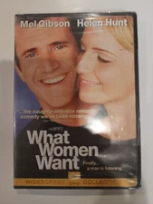 What Women Want (DVD, 2001, Widescreen Mel Gibson BRAND NEW!!
