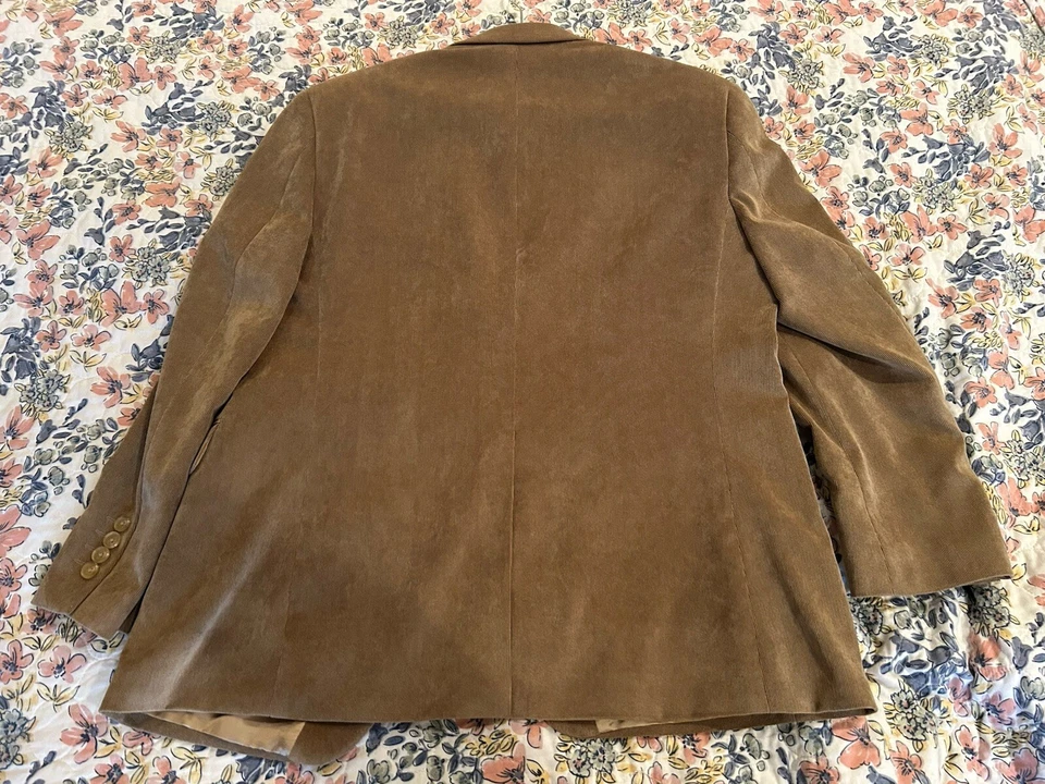 Ralph Lauren corduroy blazer - Tan Khaki - Size 40S - Image 2 of 4