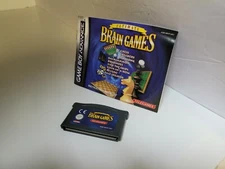 Telegames Ultimate Brain Games for GameBoy Advance CARTRIDGE AND MANUAL ONLY