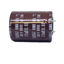 EKMH500VSN682MR40S ROHS Aluminum Electrolytic Capacitors - Snap In 6800uF 50 Vol