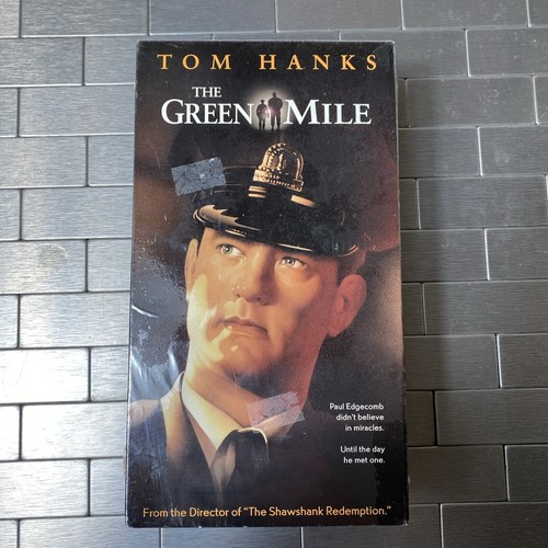 The Green Mile. Michael Clark Duncan, Tom Hanks VINTAGE VHS FACTORY SEALED