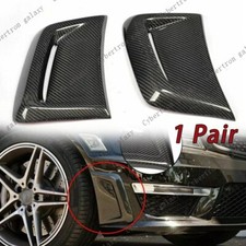 Pair For Mercedes Benz C Class W204 C63 AMG Carbon Fiber Side Air Vent Cover