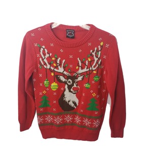 rudolph the red nosed reindeer sweater