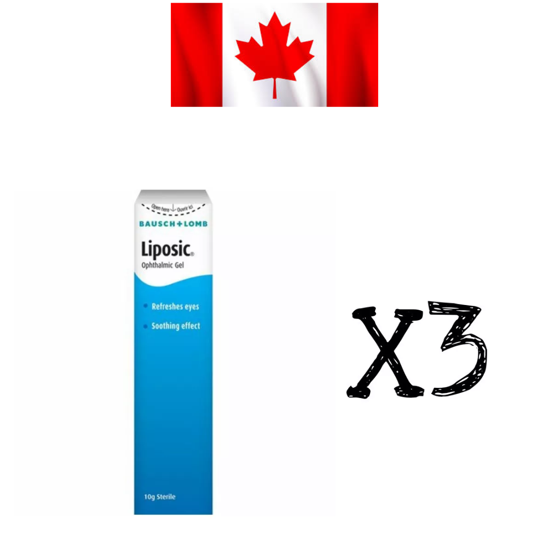 Bausch & Lomb Liposic Ophtalmic Gel 10g x3 | EXPIRATION 2028/01 | eBay