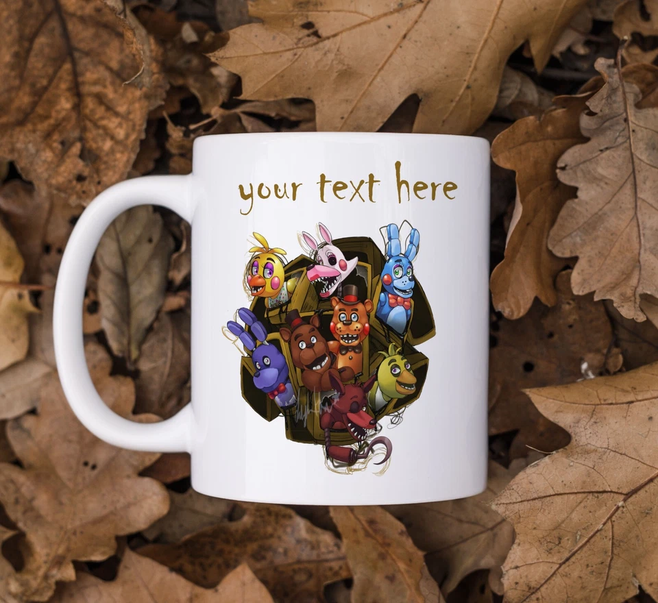Five nights at Freddy s (FNAF) personalised ceramic mug