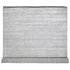 10' x 14' Taupe Modern Textured Design Wool Hand Loomed Oriental Rug R84196