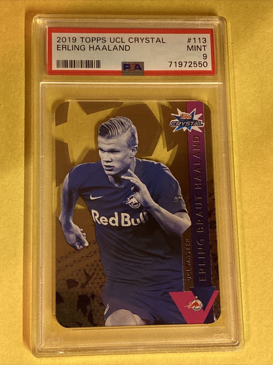2019 Topps UCL Crystal UEFA Champions League #113 Erling
