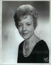 1975 Press Photo Catharine Crozier, Organist - cvb18820