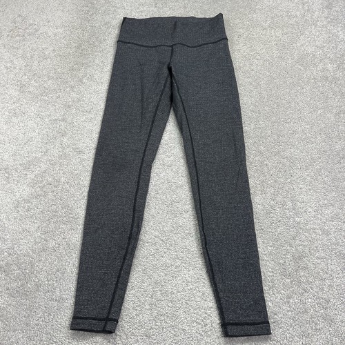 Lululemon Wunder Under High-Rise Leggings Women’s Size 8 Heather Gray 30” Inseam