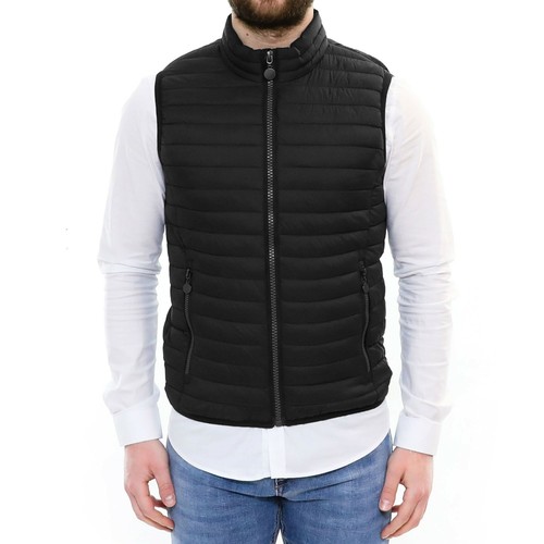 Giubbotto Uomo Smanicato Primaverile Piumino Nero Giubbino Senza Maniche  Giacca | eBay