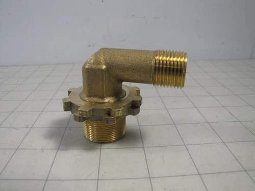 Proflo PF18012 Rough Brass Fiberlock Shower Elbow use 1/2" Sweat or 1/2" MIP NEW - Picture 1 of 3