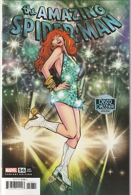 マーベル 1989 コミックSpider-man Dazzler Amazing Spider-Man Vol 6 # 55 Dazzler Disco Variant NM Marvel [AA7