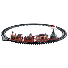 lemax christmas village train set