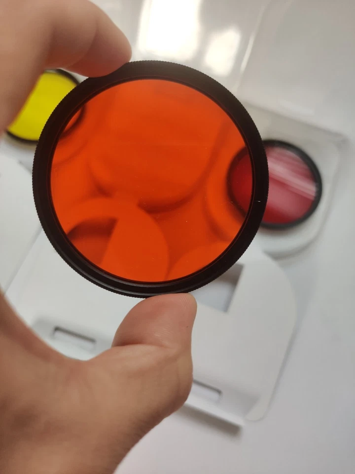 67mm Colour Camera Filter Set Red Orange Yellow For SLR Lens 67mm Threaded - Image 4 of 4