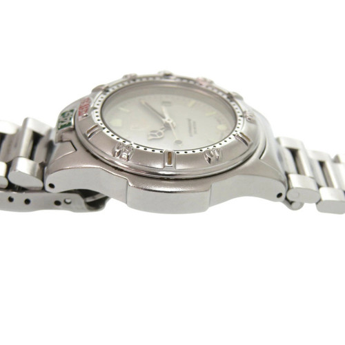 TAG Heuer 999.708 Professional 200m Stainless Steel Cream Silver Quartz Watch  - Picture 5 of 8