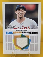 2026 Topps Heritage BROOKS LEE Club House Collection #CCR-BL Relic/patch - Twins