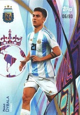 2023 Topps Lineage Argentina Paulo Dybala Pink /80 #35 Argentina