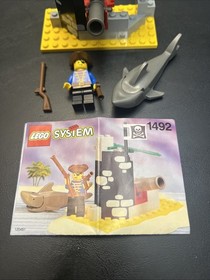 Lego Pirates Battle Cove 1492 100% Complete W/Instructions