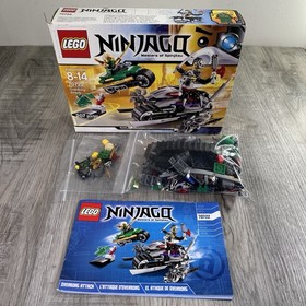 Rare LEGO 70722 Ninjago Overborg Attack Retired Set 100% Complete Box Manual
