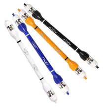 21cm Non Slip Coated Spinning Pen Champion Spinning Rolling Colorful Flash Pen C