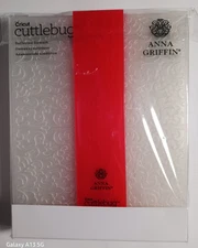 Anna Griffin / Cricut Cuddlebug Embossing Folders 4 Pack New