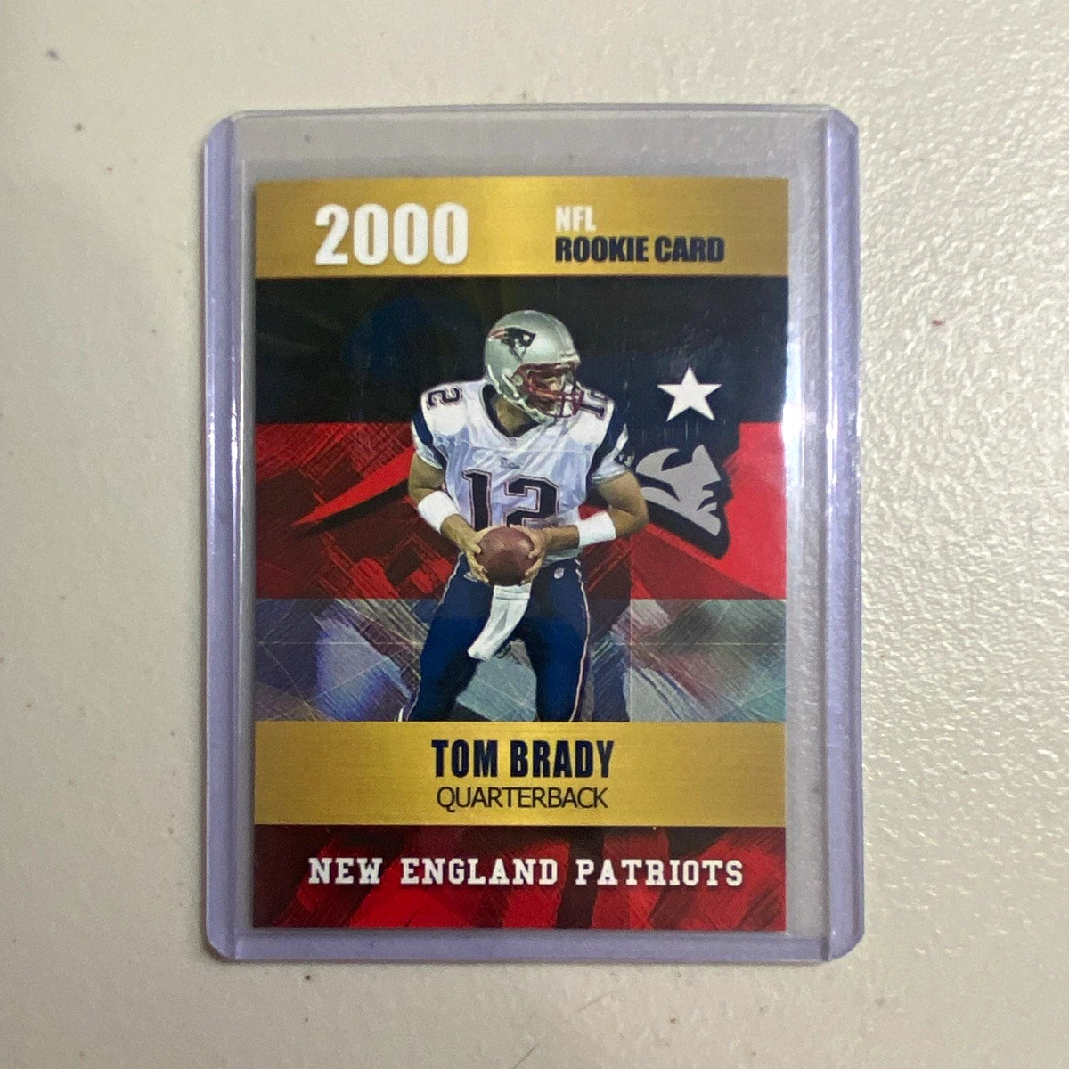 Tom Brady Football Rookie ungraded Sports Trading Cards