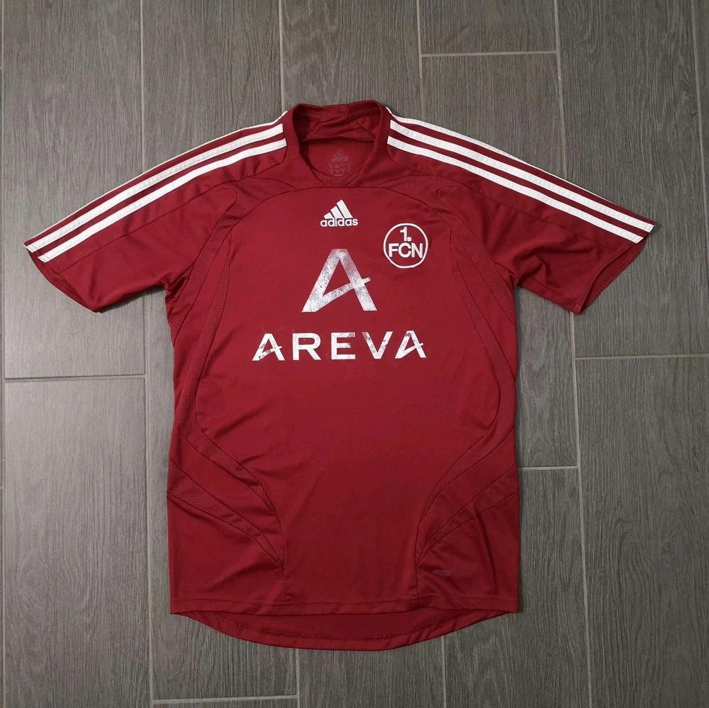 Vintage Retro 2008/09 FCN 1. FC Nürnberg Heim Trikot Größe: S Fußball Adidas Fan