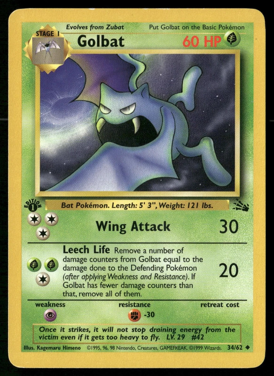 Golbat Pokémon TCG Cards for sale | eBay