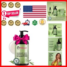 Rosemary Mint Hair Strengthening Biotin Shampoo - Moisturizing Hair Shampoo f...