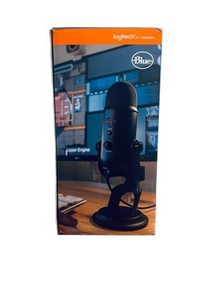 Logitech for Creators - Blue Yeti Premium Multi-Pattern USB Condenser Microphone