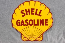 SHELL GASOLINE PORCELAIN SIGN
