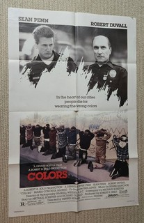 Lot of 10 used ORIGINAL US one sheet movie posters 60s 80s