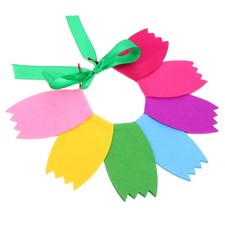 Funny Sunflower Headband Fabric Flower Girl Hair Accessory for Birthday Parties